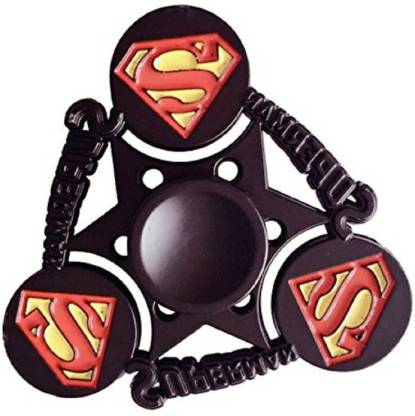 Montez Super Man Metal Black Fidget Spinner Toy - Super Man Metal Black  Fidget Spinner Toy . shop for Montez products in India. 