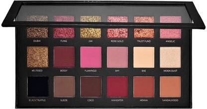 Huda Beauty Eyeshadow Palette Rose Gold Edition 33 G Price In India Buy Huda Beauty Eyeshadow Palette Rose Gold Edition 33 G Online In India Reviews Ratings Features Flipkart Com