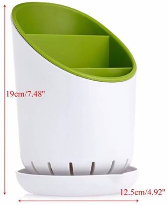 Evana Kitchen Cutlery Strainer Organizer Storage Holder Kitchen Rack