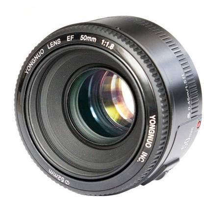 yongnuo 50mm f1 8 canon lens
