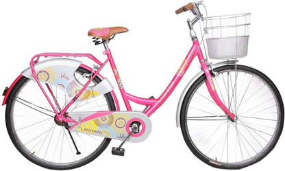 Lady bird cycle pink colour price sales