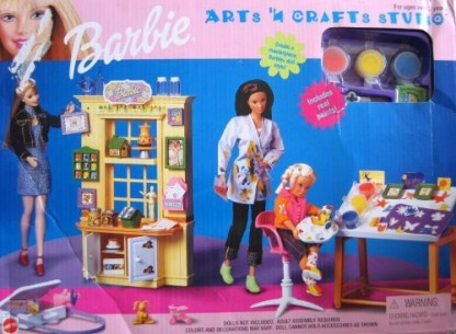 barbie art studio