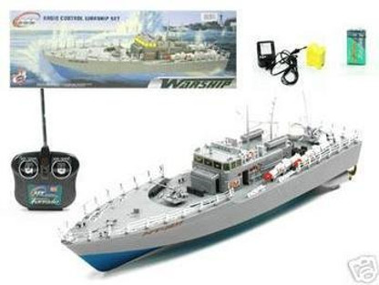 E Toys World RC Boat Navy Battle Ship 