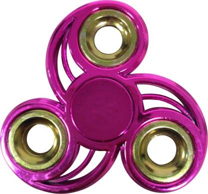 Surety for Safety Metallic Designer Fidget Spinner Lilac Color