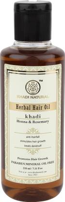 KHADI NATURAL Henna & Rosemary Hair Oil - Price in India, Buy KHADI NATURAL Henna & Rosemary Hair Oil Online In India, Reviews, Ratings & Features | KHADI NATURAL Henna & Rosemary Hair Oil - Price in India, Buy KHADI NATURAL Henna & Rosemary Hair Oil Online In India, Reviews, Ratings & Features |