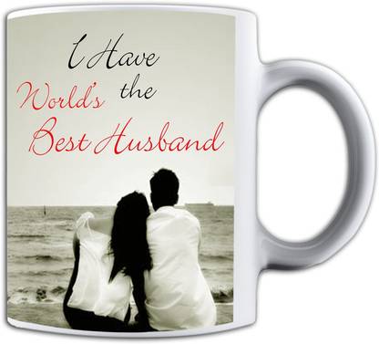 noozarts i have the world s best husband with love quotes ceramic coffee mug