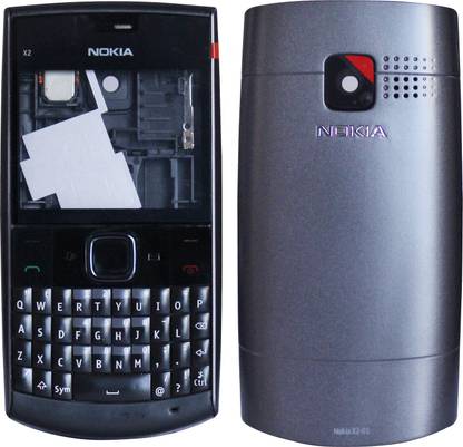 comate back cover for nokia x2 01 full housing body comate flipkart com