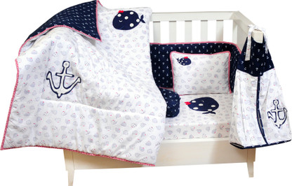 cot sheets and bumper sets
