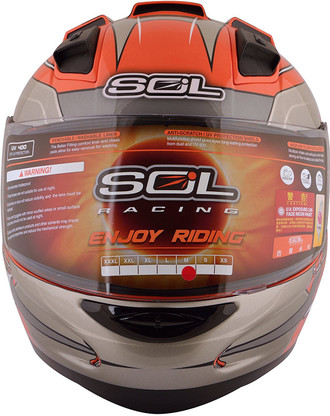Sol infinity helmet visor