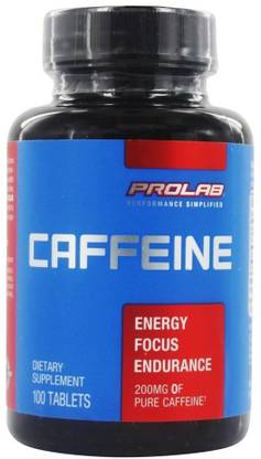 prolab caffeine 200mg 100 nos