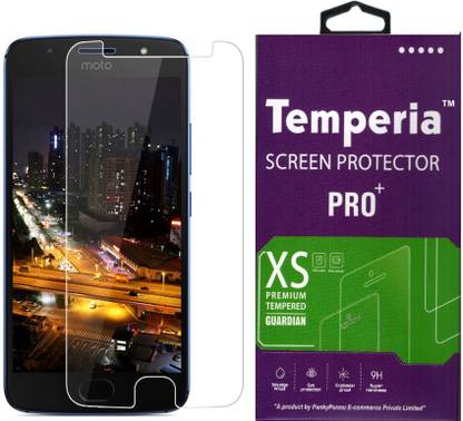 temperia tempered glass guard for moto g5s 5 2 inch