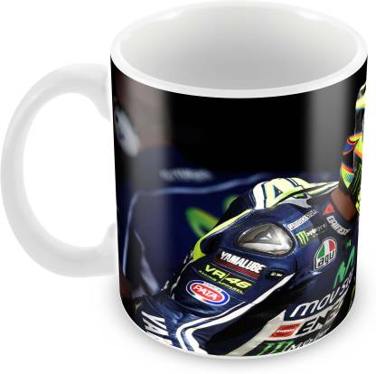Valentino Rossi VR 46 Motorcycle Racing 11oz Or 15oz Tea Coffee Mug
