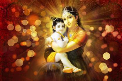 Cute baby krishna Poster Paper Print (18 inch X 12 inch, Rolled) Paper  Print - Children posters in India - Buy art, film, design, movie, music,  nature and educational paintings/wallpapers at 