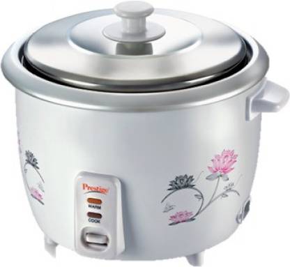 Prestige PRAO Electric Rice Cooker with Steaming Feature