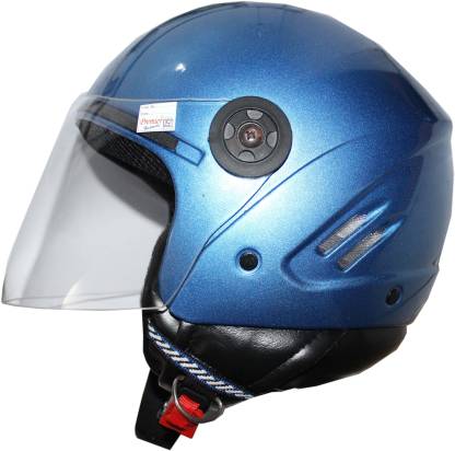 Premier Open Face ISI Mark Solid Plastic Motorbike Helmet