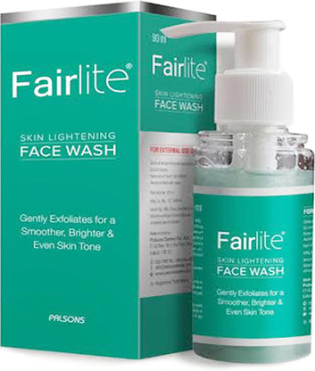 fairlite cream face wash