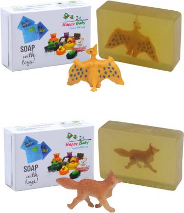 Happy Baby Luxurious Kids Soap With Toy Yellow (Y2)
