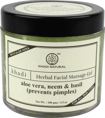 khadi neem basil face massage cream