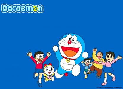 DORAEMON CARTTON CHARACTER HD WALLPAPER ON FINE ART PAPER ON 24X36 LARGE  PAPER Photographic Paper - Art & Paintings posters in India - Buy art,  film, design, movie, music, nature and educational