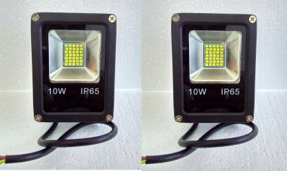 grafiek Rust uit straffen Xhaiden 10 Watt Ultra Thin IP65 LED Flood outdoor light SMD Bulb 10w 240V,  (pack of 2) Flood Light Outdoor Lamp Price in India - Buy Xhaiden 10 Watt  Ultra Thin IP65