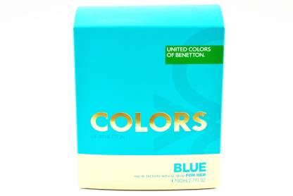 Buy Benetton Colors Blue Eau de Toilette - 80 ml Online In India |  