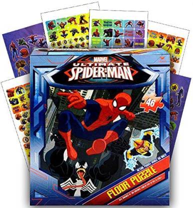 Spiderman Marvel Spiderman Giant Floor For Kids (3 Foot , Bonus Spiderman  Stickers) - Marvel Spiderman Giant Floor For Kids (3 Foot , Bonus Spiderman  Stickers) . Buy Spiderman toys in India.