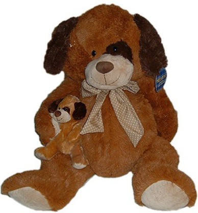 Kelly Toy Jumbo Plush Dog Holding Toy 