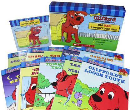 Clifford The Big Red Dog Big Red Adventure Set 10 Books Buy Clifford The Big Red Dog Big Red Adventure Set 10 Books By Bridwell Norman At Low Price In India Flipkart Com