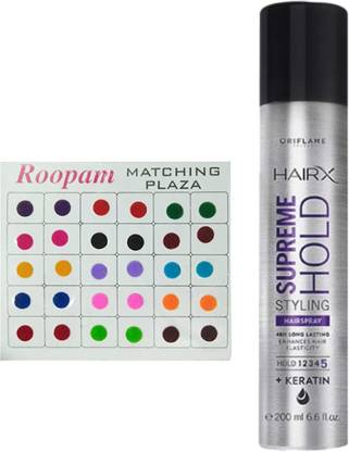 Oriflame Sweden Bindi with Hairx Supreme Hold Styling Hairspray Price in  India - Buy Oriflame Sweden Bindi with Hairx Supreme Hold Styling Hairspray  online at 
