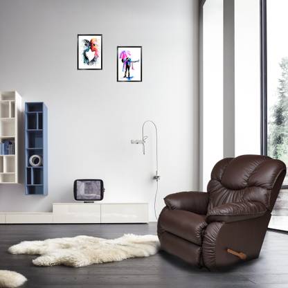 La-Z-Boy Dreamtime Leatherette Manual Rocker Recliners Recliner