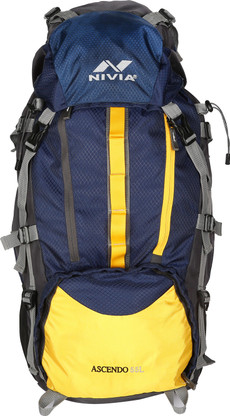 Nivia ascendo outdoor waterproof hiking rucksack clearance