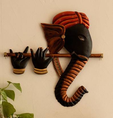 Flipkart Perfect Homes Wrought Iron Bansuri Ganesha Wall Hanging Decorative Showpiece 38 Cm In India - Wrought Iron Wall Decor India Flipkart Perfect Homes Wrought Iron Bansuri Ganesha Wall Hanging Decorative Showpiece 38 Cm In India - Wrought Iron Wall Decor India