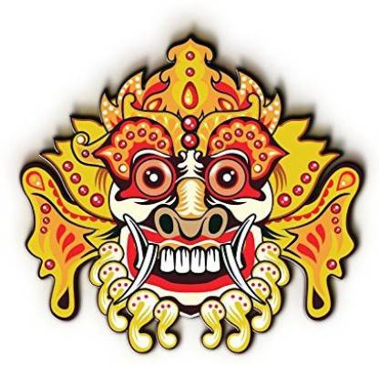 NISH! Decorative Masks - 'Balinese Barong' Series | Wooden Decorative ...