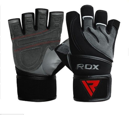 RDX RDX Weight Lifting Gym Grip Grippy Glove Strength Training Home Fitness Workout 