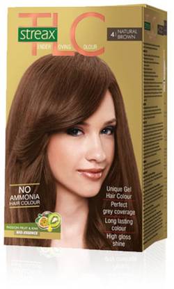 Streax streax , natural brown - Price in India, Buy Streax streax , natural  brown Online In India, Reviews, Ratings & Features 