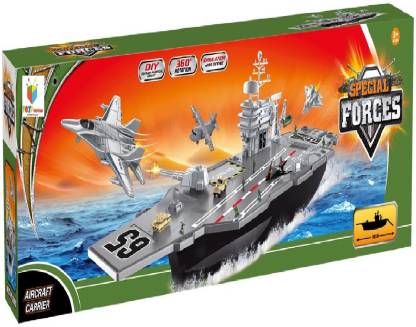 Toys Bhoomi Pretend Play Special Forces Aircraft Carrier Play Set