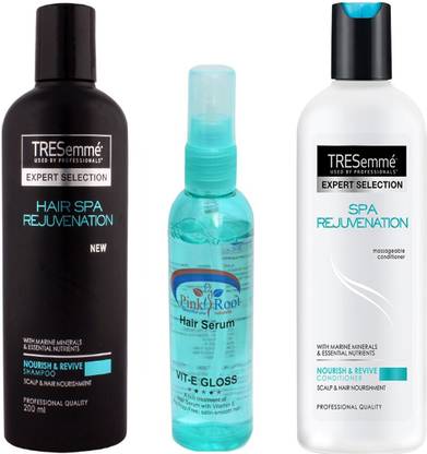 TRESemme HAIR SPA REJUVENATION SHAMPOO & CONDITIONER WITH PINK ROOT HAIR SERUM Price in India - Buy TRESemme HAIR SPA REJUVENATION SHAMPOO & CONDITIONER WITH PINK ROOT HAIR SERUM online at TRESemme HAIR SPA REJUVENATION SHAMPOO & CONDITIONER WITH PINK ROOT HAIR SERUM Price in India - Buy TRESemme HAIR SPA REJUVENATION SHAMPOO & CONDITIONER WITH PINK ROOT HAIR SERUM online at