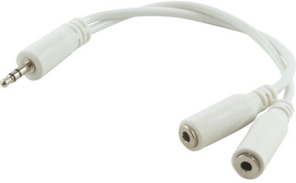 LUCAS 3.5mm audio splitter for headset 