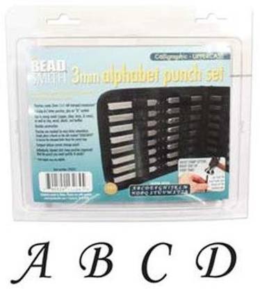 Beadsmith 27 Piece Uppercase Calligraphy Alphabet Letters Punch Set For Metal 3mm 27 Piece Uppercase Calligraphy Alphabet Letters Punch Set For Metal 3mm Shop For Beadsmith Products In India Flipkart Com