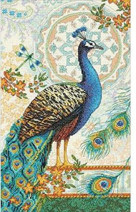 Dimensions Gold Collection Royal Peacock Counted Cross Stitch Kit Gold Collection Royal Peacock Counted Cross Stitch Kit Buy Peacock Toys In India Shop For Dimensions Products In India Flipkart Com