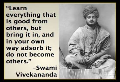 SWAMI VIVEKANANDA QUOTES WALLPAPER ON FINE ART PAPER HD QUALITY WALLPAPER POSTER Fine Art Print