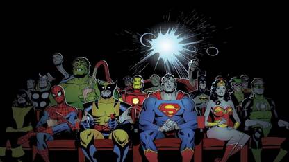 Comics Collage Hulk Spider-Man Wolverine Superman Iron Man Wonder Woman Batman Green Lantern ON HI QUALITY LARGE PRINT 36X24 INCHES Photographic Paper - Animation & Cartoons posters in India - Buy art, Comics Collage Hulk Spider-Man Wolverine Superman Iron Man Wonder Woman Batman Green Lantern ON HI QUALITY LARGE PRINT 36X24 INCHES Photographic Paper - Animation & Cartoons posters in India - Buy art,