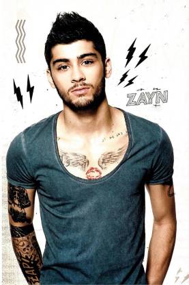 One Direction - Zayn Poster ON HI QUALITY LARGE PRINT 36X24 INCHES ...