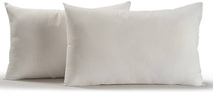 Soft Touch Polyester Fibre Solid Bed/Sleeping Pillow Pack of 2