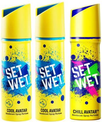 SET WET Cool Avatar Perfume Spray Deodorant Spray - For Men ...