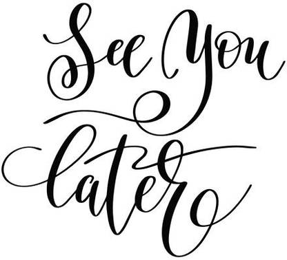 Posters See You Later Printed Poster Funny Poster Posters For Room Inspirational Posters Motivational Posters Funny Quotes Posters Posters With Quotes By 100yellow White Paper Print Decorative Posters