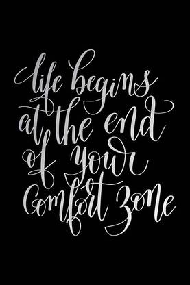 Posters Life Begins At The End Of Your Comfort Zone Printed Poster Funny Poster Posters Life Begins At The End Of Your Comfort Zone Printed Poster Funny Poster