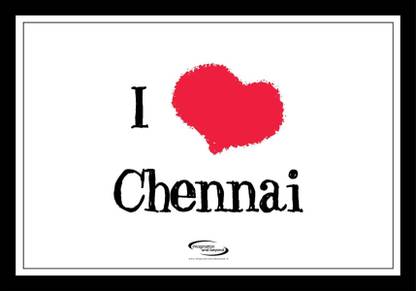 Wall Poster I Love Chennai Iloveframe Jpbrsnz Paper Print Quotes Motivation Posters In India Buy Art Film Design Movie Music Nature And Educational Paintings Wallpapers At Flipkart Com