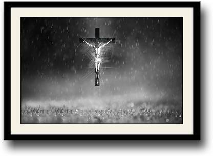 bhaas Wall Poster Jesus On The Oss Asf Ve Ekxrq Paper Print Religious Posters In India Buy Art Film Design Movie Music Nature And Educational Paintings Wallpapers At Flipkart Com