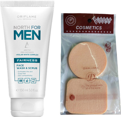 north for men face wash